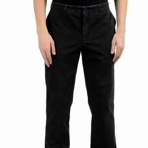 Versace Collection Men's Faded Black Casual Pants